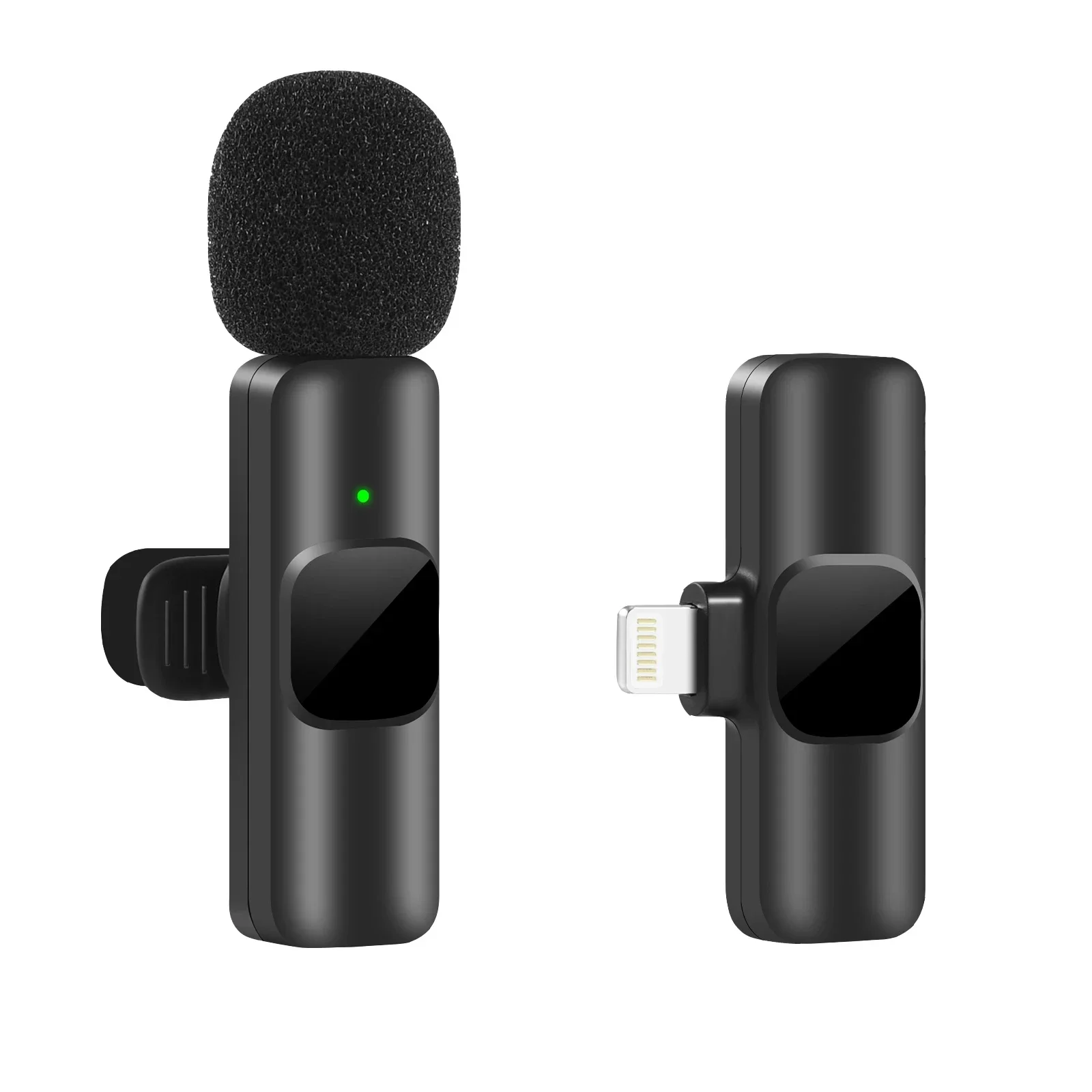 Nuevo micrófono Lavalier inalámbrico, Mini micrófono portátil para grabación de Audio y vídeo para iPhone, Android, transmisión en vivo, micrófono para teléfono y juegos