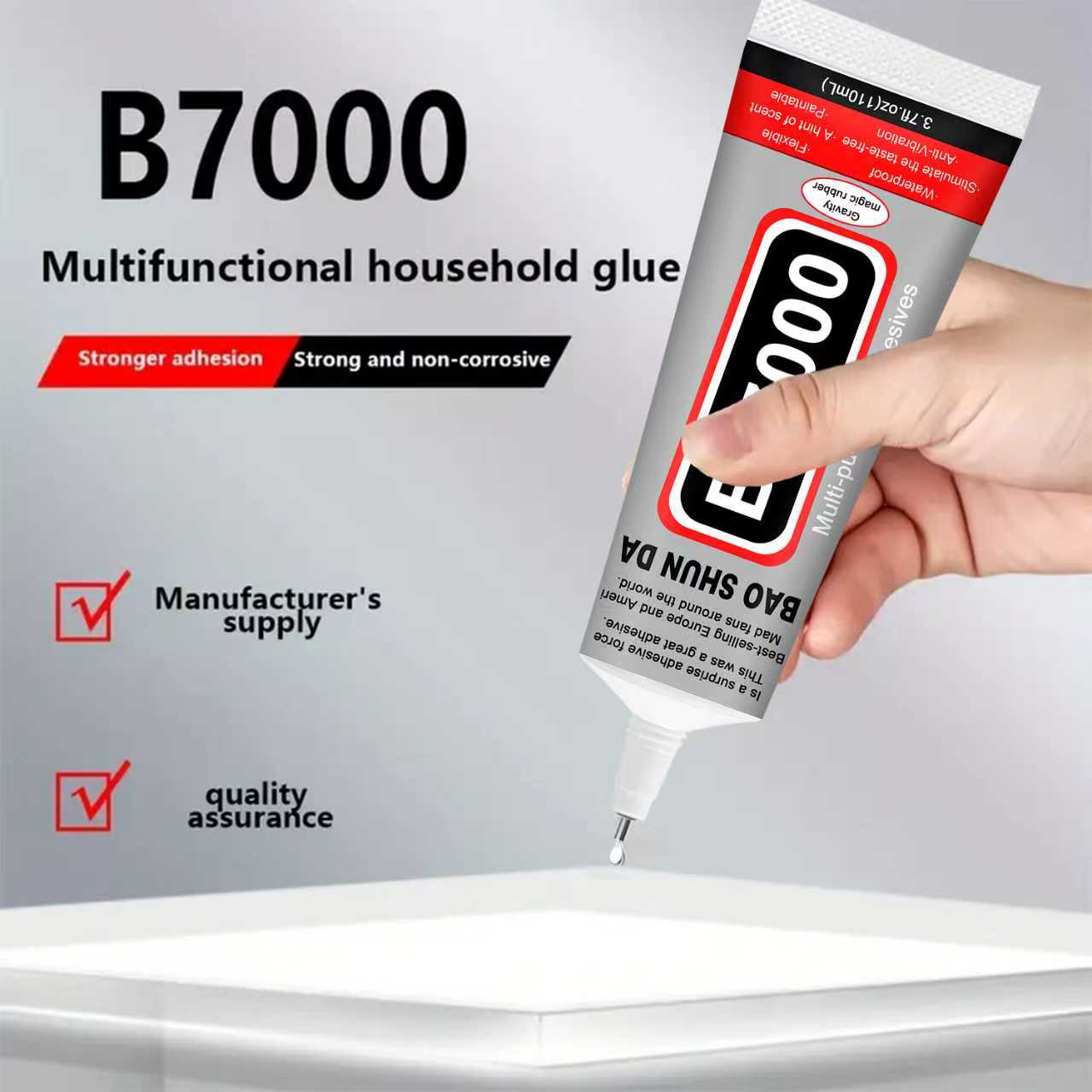 B7000 Mobile Phone Screen High-Strength Waterproof Adhesive, Universal Phone Glass Bonding Agent, 15/25/50/110ml Fast B7000 Glue