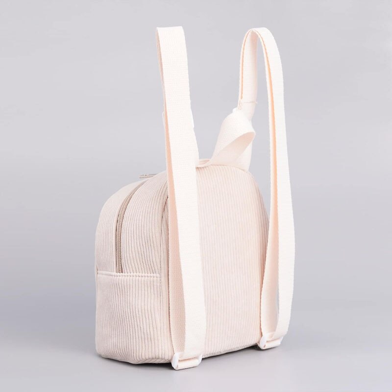 Mochila Kids Minimalista Corduroy Classic