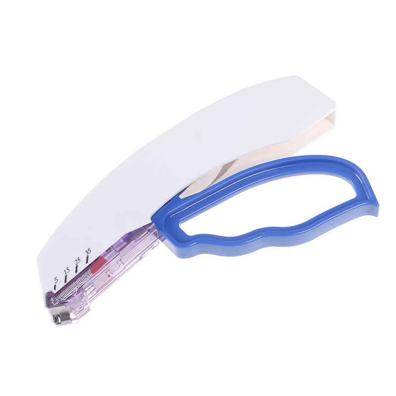 Estéril quirúrgico médico de piel de 35W con grapadora de piel de un solo uso con 35 grapas anchas