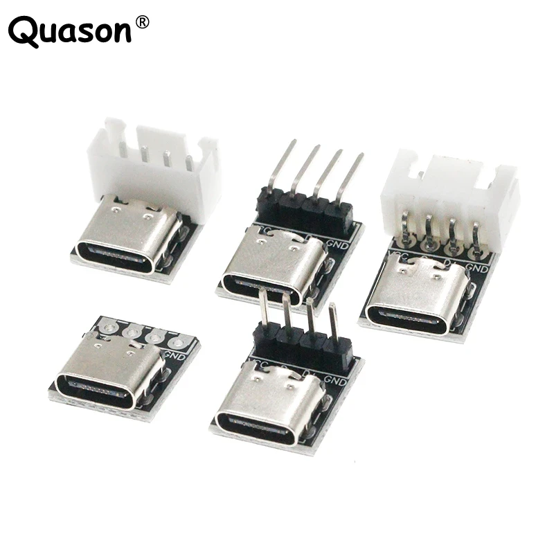 Плата преобразования мощности высокого тока USB3.1 16P на 2,54 вставляется с обеих сторон тестовой платы материнской платы TYPE-C.