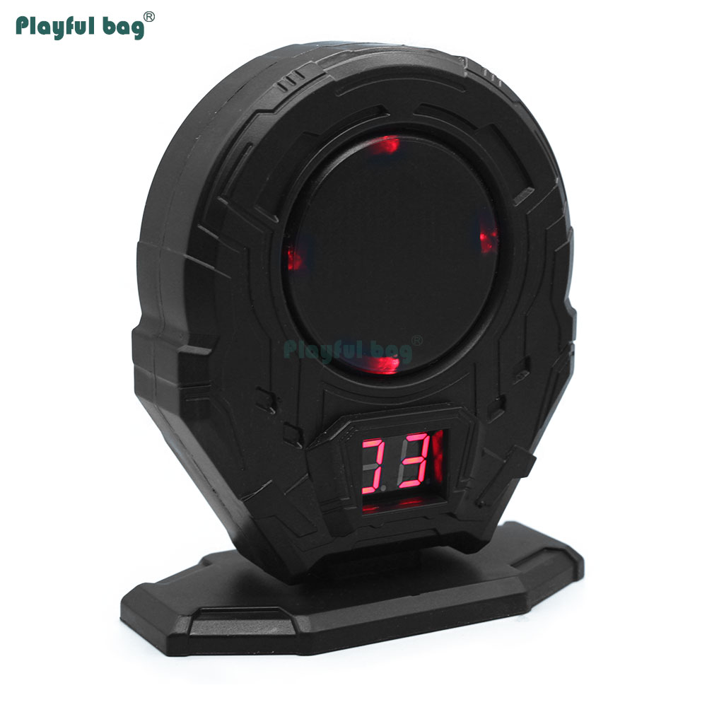 Weihnachtsgeschenke Mini Infrarot Dart Target Laser Training Target Induktion Laser Target Auto-Scoring Target Sound Light Feedback