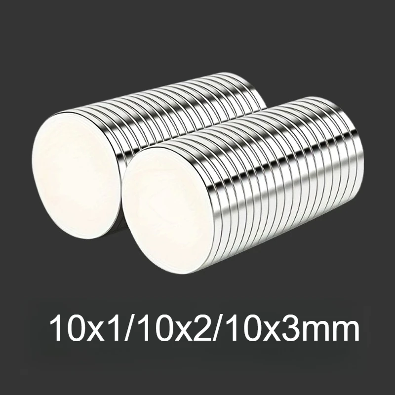 10x1/10x2/10x3mm-20/50/100 pezzi magneti da frigorifero circolari ampiamente utilizzati negli uffici lavagna fai da te, nail art per riporre gli attrezzi da cucina