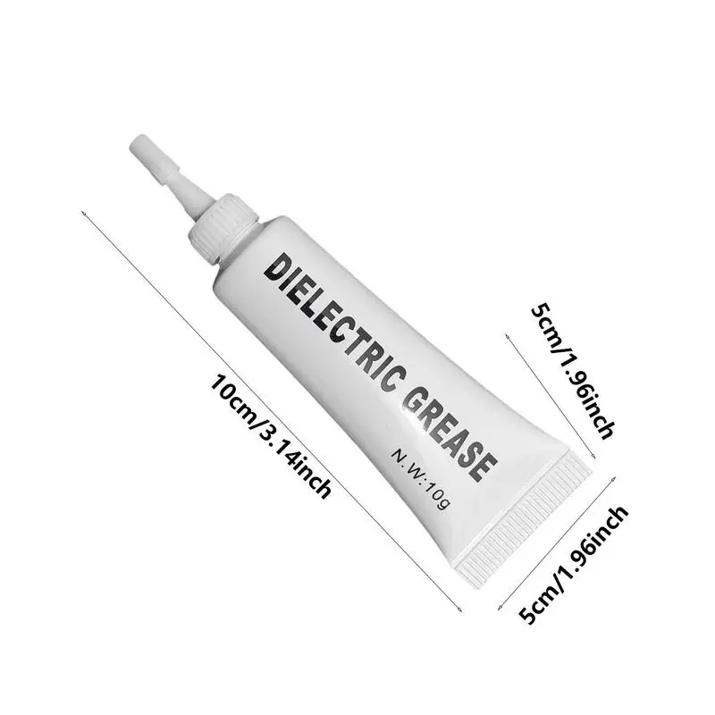 10g Dielectric Grease Silicone Paste Waterproof Marine Grease Safe 5pcs High Temp Grease Plumbers Grease Automobile Accessories