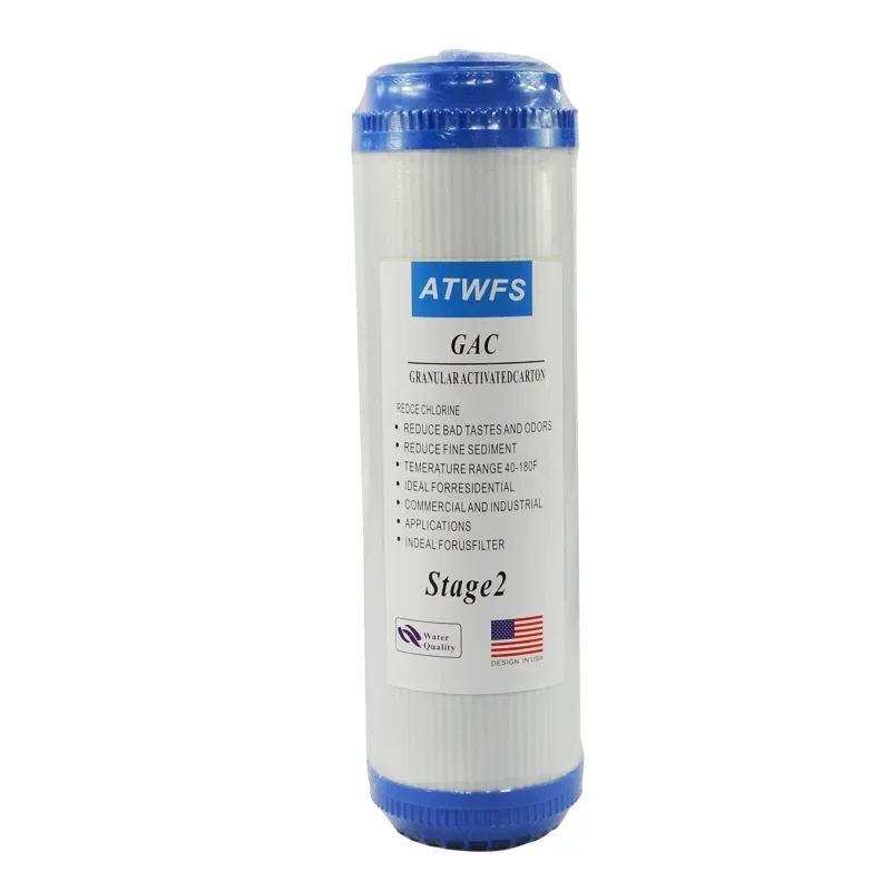 ATWFS 5 ขั้นตอน Reverse Osmosis RO เครื่องกรองน้ําเปลี่ยนชุดตลับกรองน้ํา 75 GPD เมมเบรน