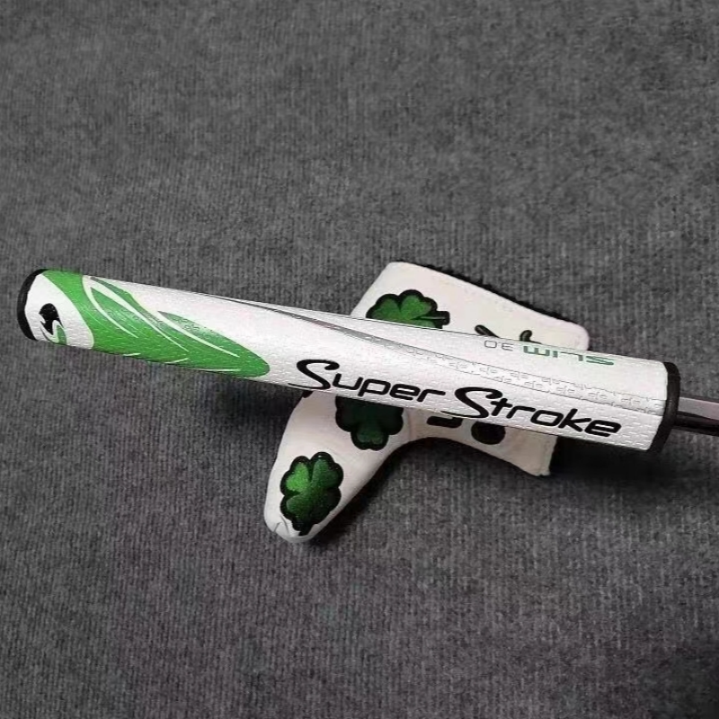 Клюшка для гольфа Корона черный четырехлистный клевер полоса прямая линия для мужчин