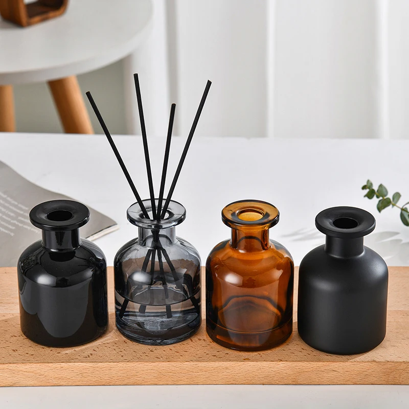 1 ชิ้น 50 มิลลิลิตรน้ําหอม Diffuser ขวดของขวัญแก้วคอนเทนเนอร์ Reed Diffuser ขวดน้ํามันหอมระเหยน้ํามัน Diffusers Sticks