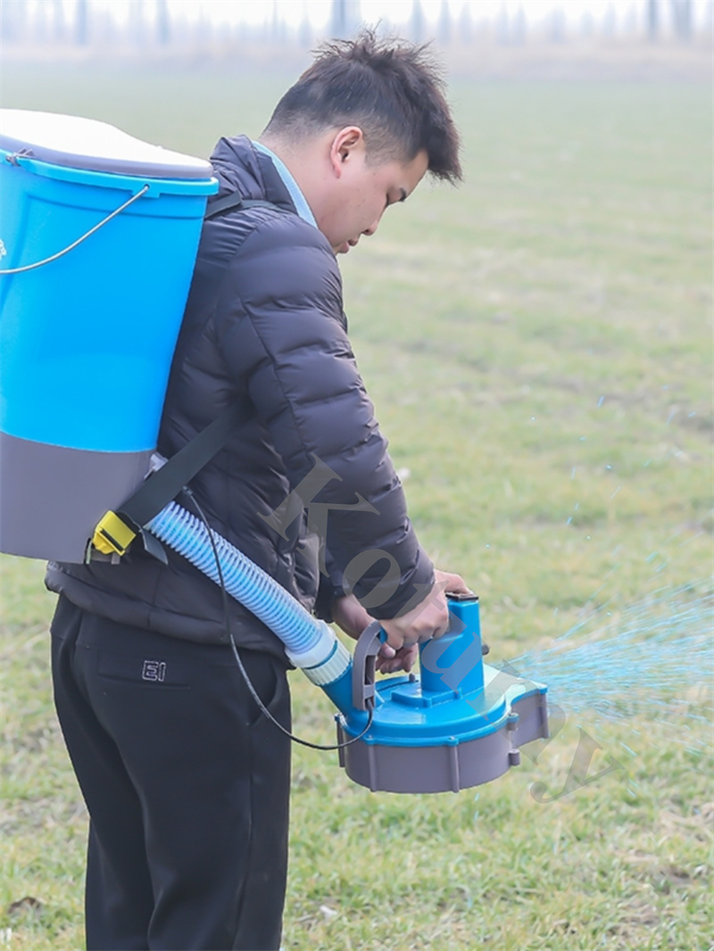 Elektrische Meststof Strooier Korrelige Meststof Applicator Boomgaard Fruitboom Wortel Meststof Distributeur Landbouwgrond Bemesting