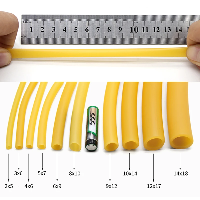 ท่อยางสีเหลือง idxod ความยืดหยุ่นสูง1.6 ~ 18มม. ท่อลาเท็กซ์ทางการแพทย์มีความยืดหยุ่นสูง