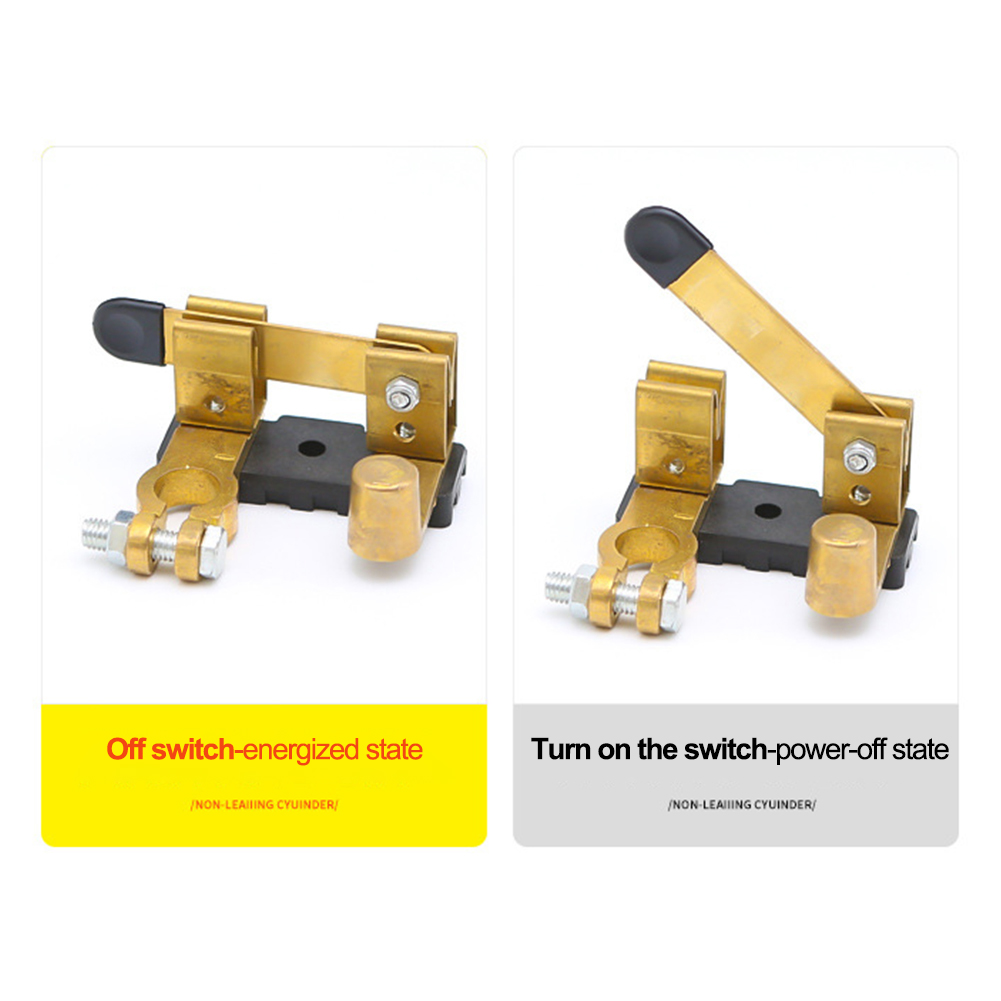 Top Post Knives Blade Master Battery Disconnect Switch Cut Off 12V 24V Auto Car Battery Disconnect Switch Isolator Power Cut Off