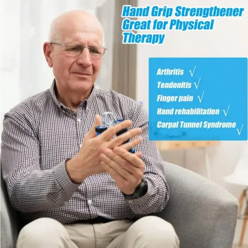 Handgreep Fitness Armtrainers Sterkte Schuim Polsgrijpers Revalidatie Vinger Pow Spierherstel Training Zwaar Gymgereedschap