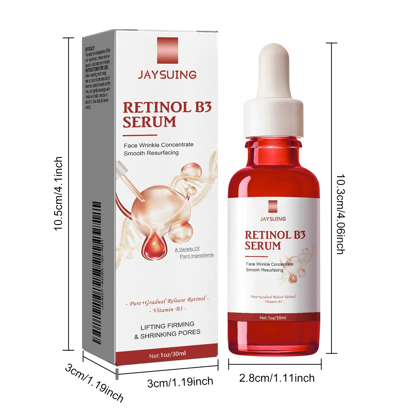 Retinol B3 Face Essence Deep Moisturizing Fade Fine Line Lifting Firming Repair Smooth Nourish Tighten Brighten Serum Pielęgnacja skóry