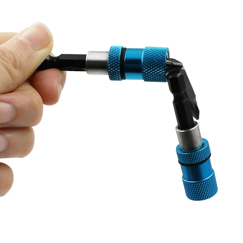 SenNan 1pcs Hex Shank Screw Depth Magnetic Screwdriver Bit Holder 1/4" Hex Driver with Drill Bits Bar Extension Scewdriver Bit