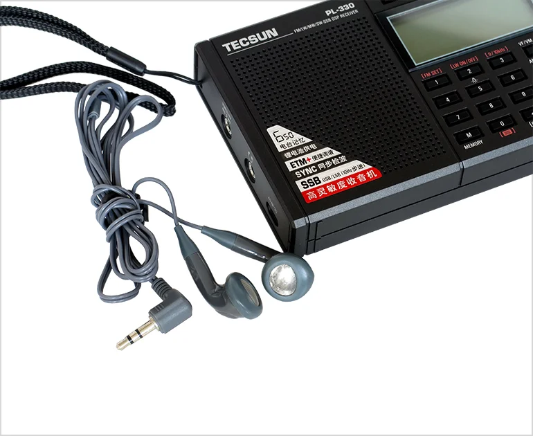 Tecsun PL-330 FM/MW/SW/LW SSB DSP Vollbandradio Multifunktionale tragbare Funkempfänger Hochempfindliches Radio PL330