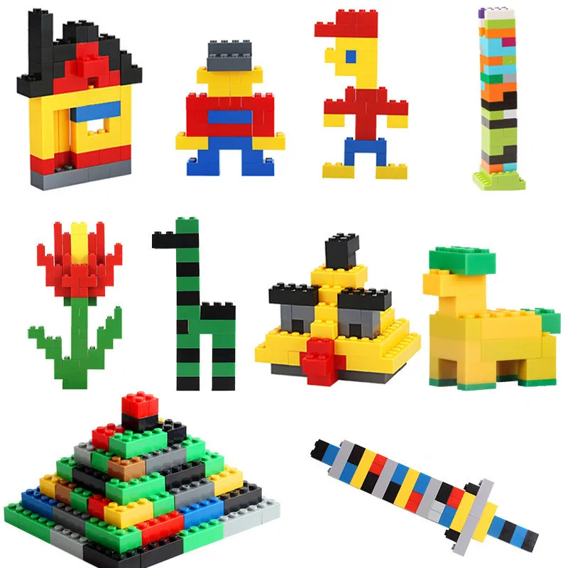 1000 DIY Creative Building Blocks ชุด Urban CLASSIC Building Blocks ประกอบของขวัญวันเกิดของเล่นเพื่อการศึกษาเด็ก