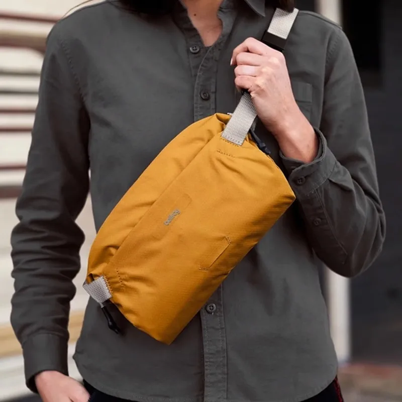 Bellroy Lite スリング 7L カジュアル通勤クロスボディバッグ女性の軽量ウエストバッグナイロン生地磁気バックル閉鎖