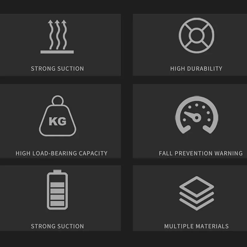 LED 스마트 디스플레이 전기 진공 흡입 컵, 강력한 헤비 듀티 압력, 세라믹 타일 유리 핸들링 도구, 8 인치 220kg 부하