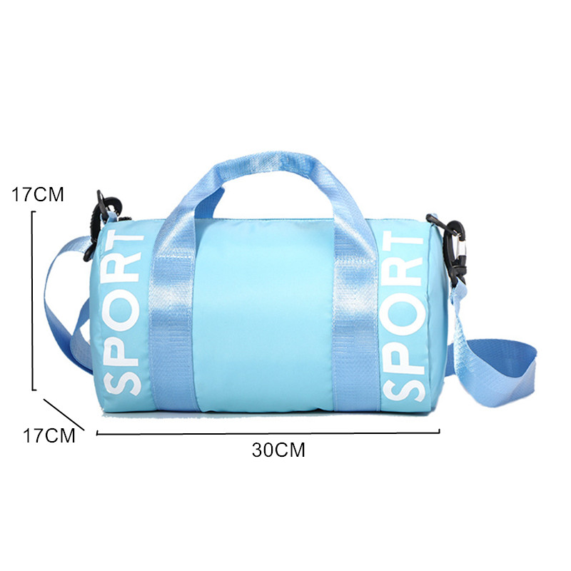 Bolsas deportivas de viaje para niños, equipaje de Fitness, pequeño entrenamiento de nailon, embalaje de fin de semana, Bolsas de hombro para niños, bolso de gimnasio