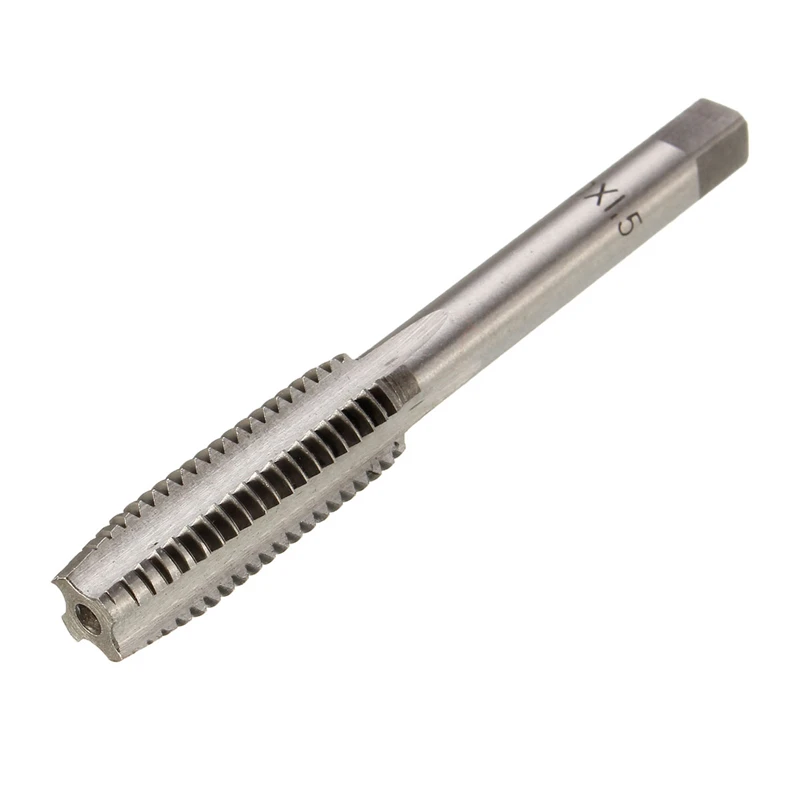 7 Chiếc M3-M12 HSS Hệ Mét Tay Phải Máy Thẳng Fluted Vít Ren Tập Bộ Hệ Mét Cắm Tập Khoan Bộ dụng Cụ Cầm Tay