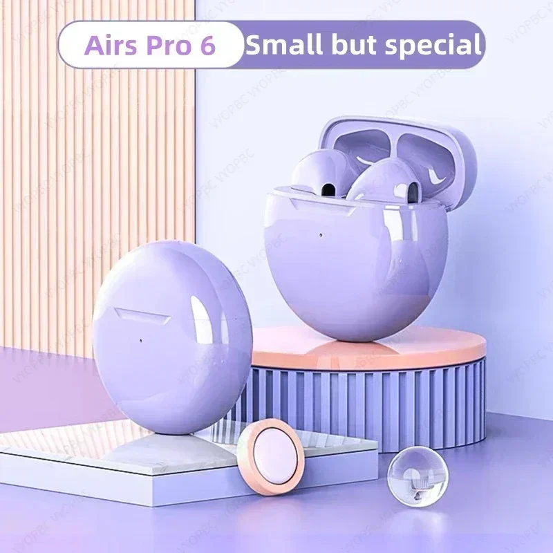 หูฟังไร้สายรุ่น Original Earbuds Pro6 TWS แบบสัมผัส บลูทูธ 5.3 หูฟังออกกำลังกาย แบบเสียบในหู สำหรับฟังเพลง