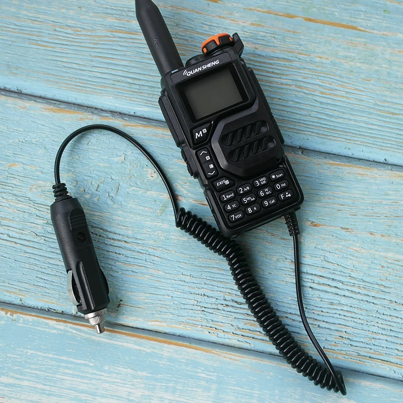 Quansheng UV-K5 UV K5(8) UV-5R PLUS Eliminator baterii Walkie Talkie Ładowarka samochodowa 12V/24v Uniwersalne radio dwukierunkowe BAOFENG UV5R