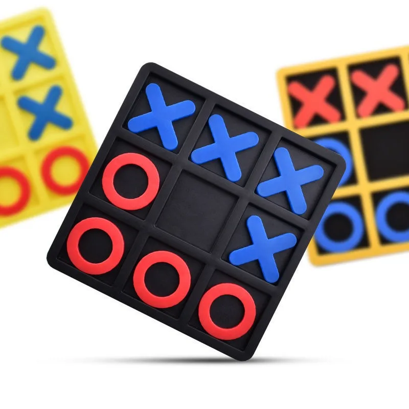 OX Tic-tac-toe Chess Parent-child Interactive Leisure Board Montessori  Game Chess Development Intelligent Educational Toy