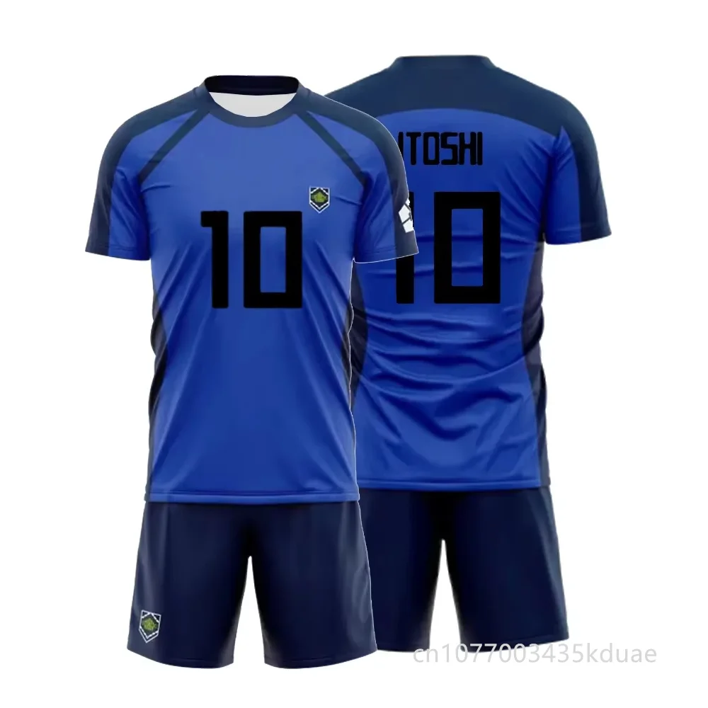 Anime Blue Lock Isagi Yoichi Fußballtrikot T-Shirt Shorts 2-teiliges Set Cosplay Hyoma Chigiri Herrenanzüge Kinder Sportkleidung