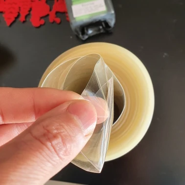 18650 リポバッテリー PVC 熱収縮チューブパック 85 ミリメートル〜 400 ミリメートル幅絶縁フィルムラップリチウムケースケーブルスリーブブルー