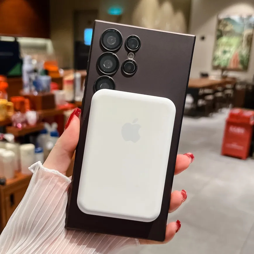 Original Matte Magnetic Magsafe Phone Case For Samsung Galaxy S24 S23 S22 S21 S25 Ultra Plus fe Shockproof Wireless Charge Cover