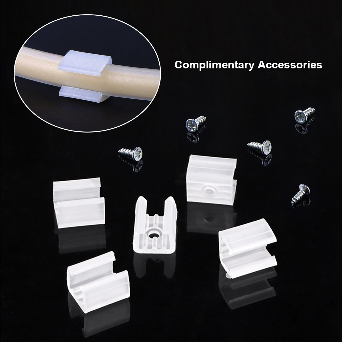 High Bright COB LED Strip Light 220V 110V Neon Tape Kitchen Cabinet Lamp Waterproof Garden Outdoor Background Lamp Room Decor