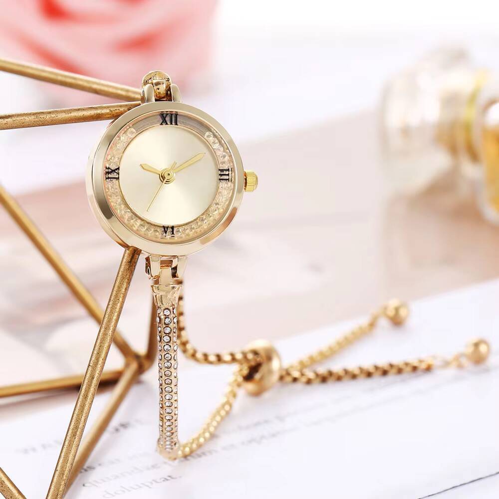 Modny damski zegarek z cienkim paskiem, kobiece analogowe zegarki kwarcowe, zegar Relojes