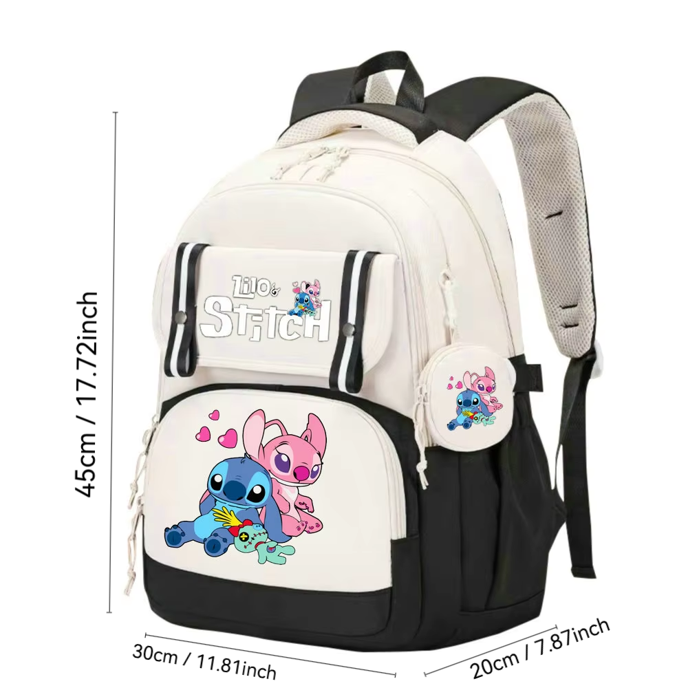 Disney Backpack for Girl Boy Student Teenager Children Rucksack Women Casual School Bags Kids Birthday Gift Toy