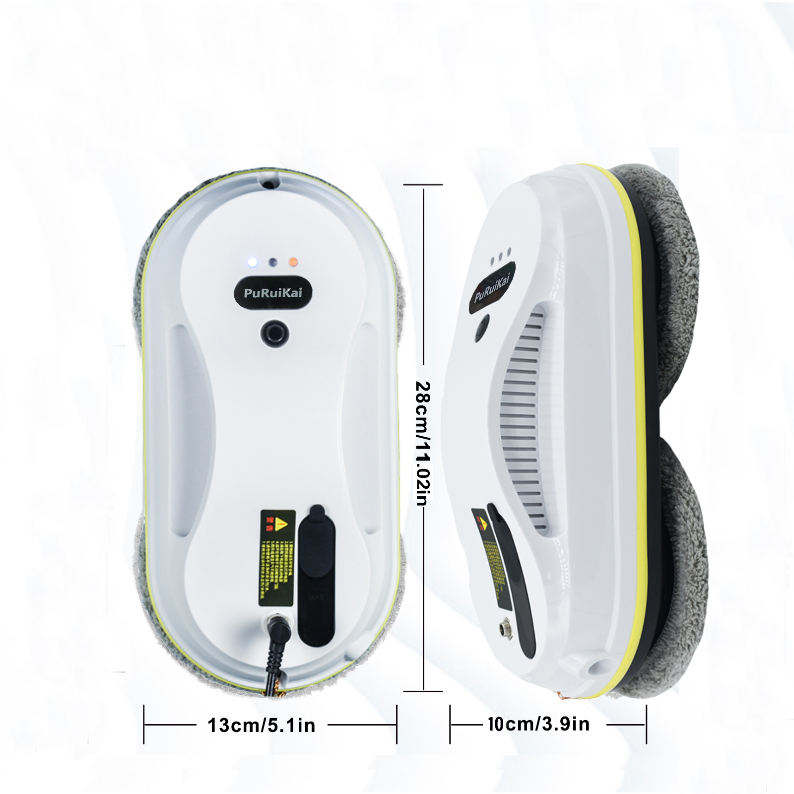 Household window automatic water spray cleaning robot vacuum cleaner remote control electric window wiper household glass wiper