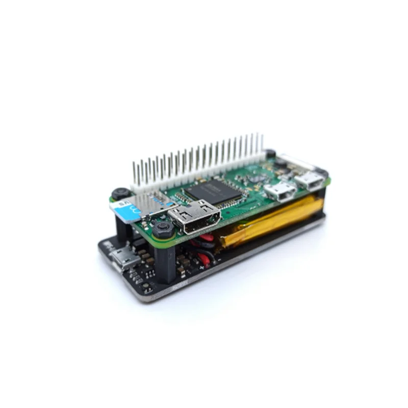 Плата питания Raspberry Pi Zero UPS Lite, аккумуляторная батарея i2c, индикатор MAX17040G для Zero W/2 Вт