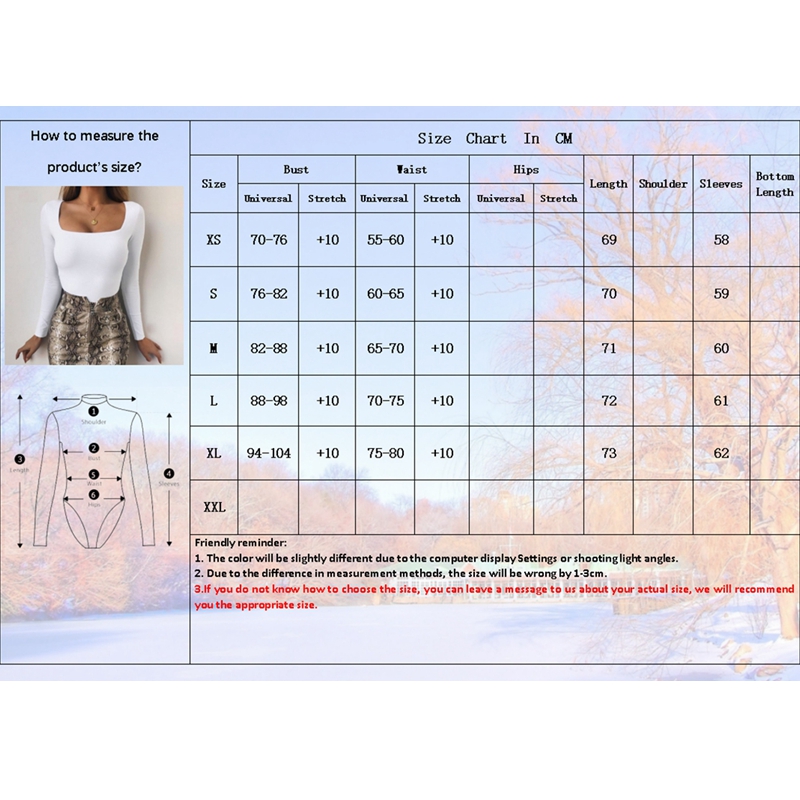 Body a maniche lunghe Primavera 2025 Colletto con taglio quadrato Solido aderente Pagliaccetto elastico Sexy Y2k Abbigliamento donna Fashion Club Party 2520