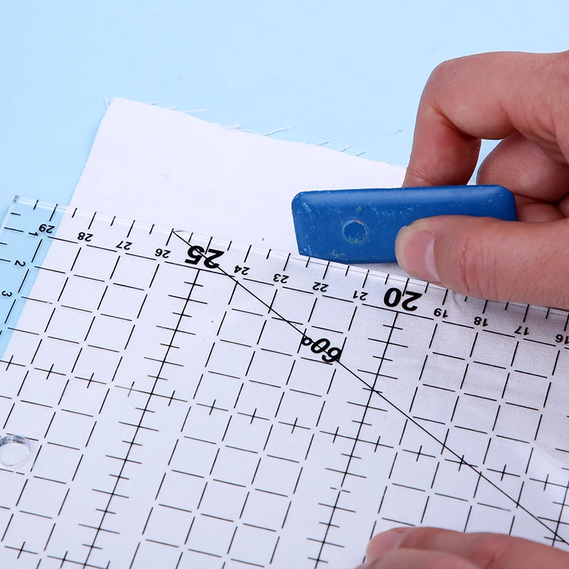 1Pcs Acrylic Multisize Patchwork Ruler Transparent Drawing Ruler Office School Sewing Measuring Supplies Tailor Tools