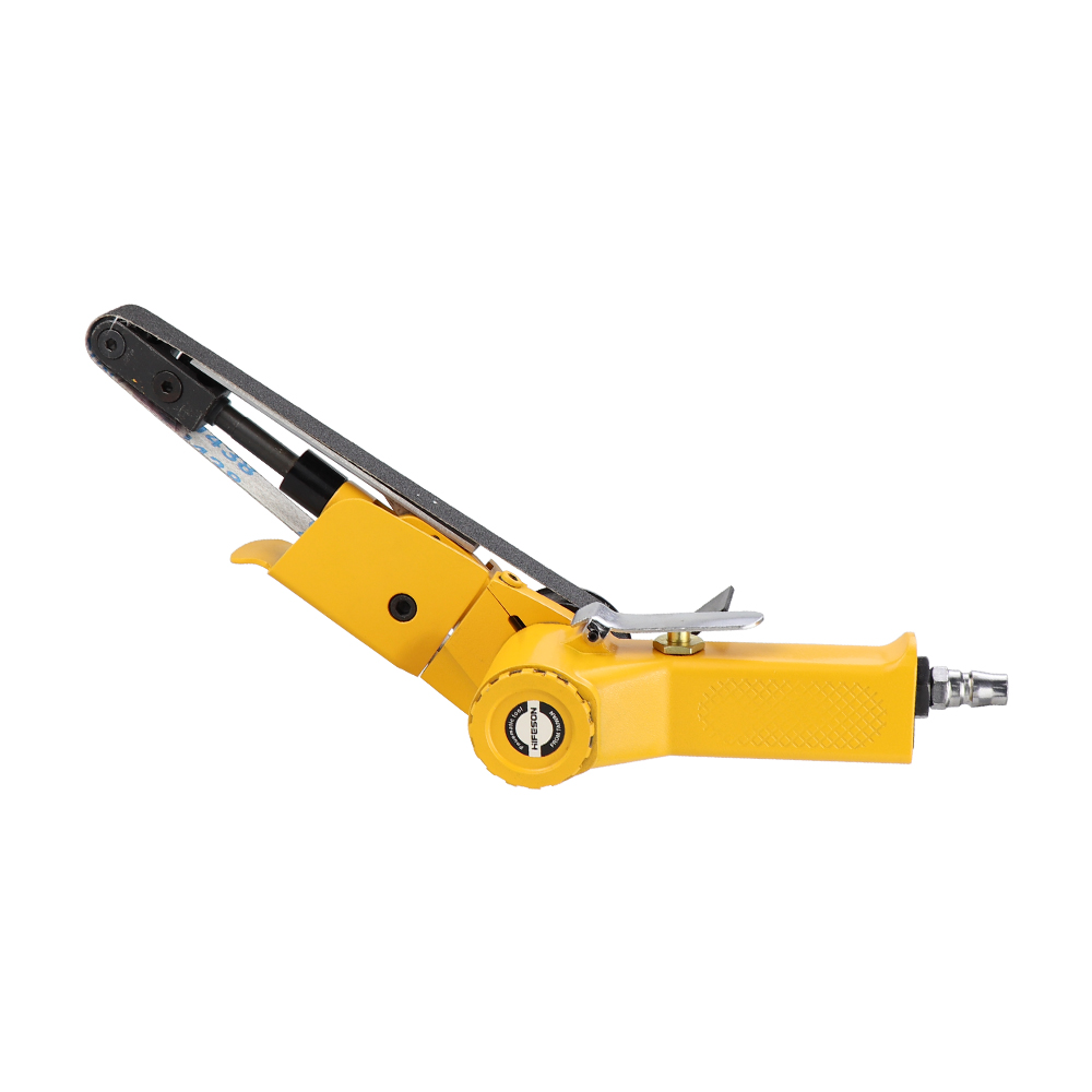 HIFESON-lijadora de banda neumática de 3/8 ", amoladora de correa de aire, máquina de lijado para 10x330mm 20x520mm