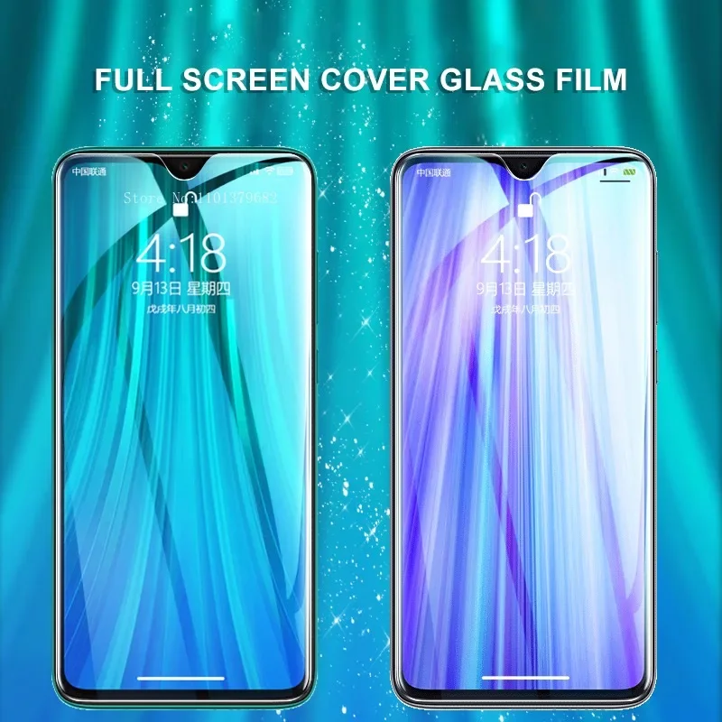 2 uds vidrio templado para Xiaomi Redmi Note 13 12 11 10 9 8 Pro 11S 12S 13R Protector de pantalla para Redmi 13C 12 10A 9C 8A película de vidrio