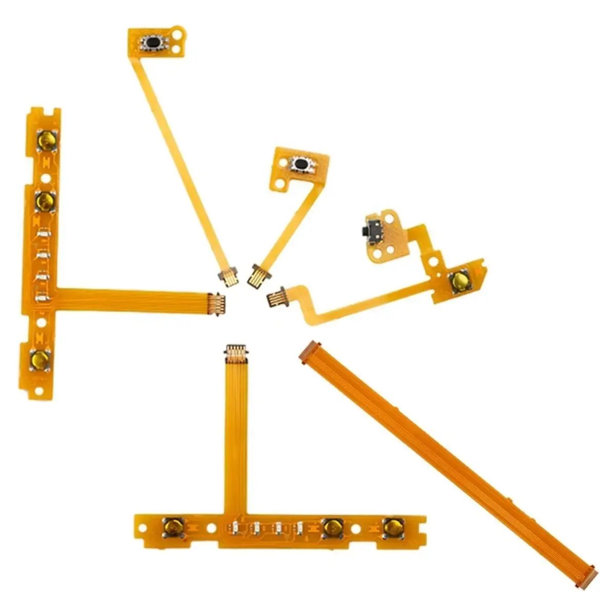 1 Uds reemplazo SL SR ZR ZL L botón derecho izquierdo cinta Cable flexible para Nintendo Switch JoyCon NS pieza de reparación