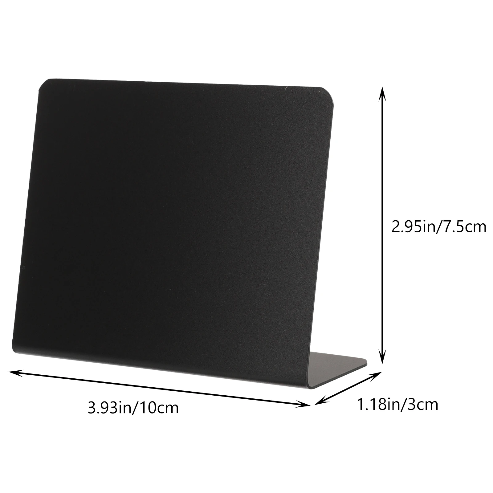 12pcs Mini Chalkboard ป้าย 100x75 มม.สีดําป้ายอาหาร PARTY บุฟเฟ่ต์ตารางห้องครัวราคาแท็ก Stable Desktop Counter Shop ป้าย