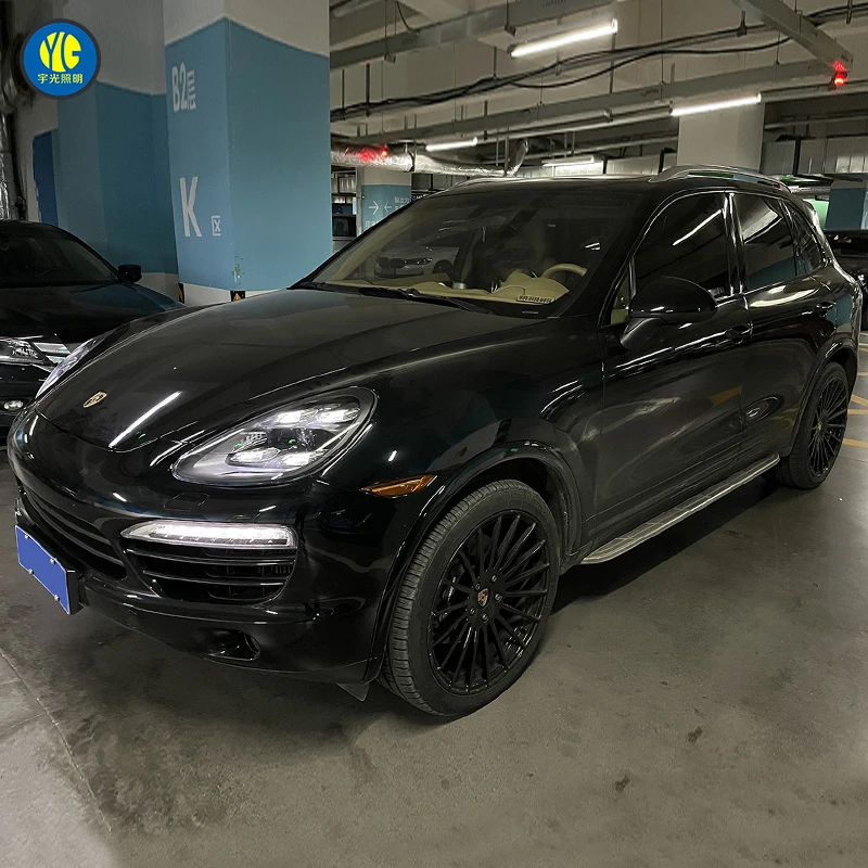 Per Porsche Cayenne 958 958.1 2011 2014 Anno Accessori Auto Faro A LED 958 Aggiornamento a 9y0 2023 Faro Luce di Montaggio DRL