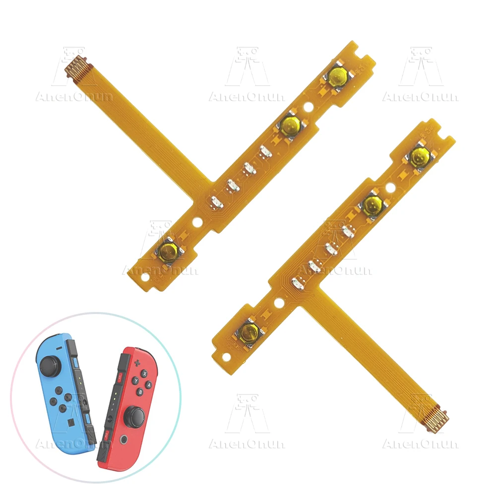 SL/SR Button Flex Cable for Switch/Switch OLED Premium Joy Con Key Ribbon Side Indicator Light Cable Replacement Repair Parts