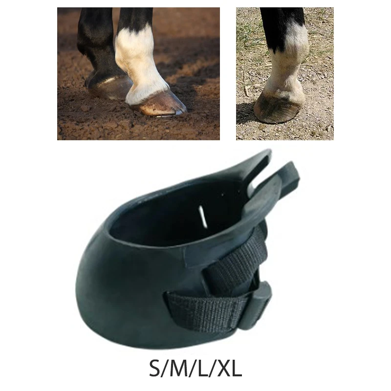 Pferde-Hufstiefel, Pferde-Hufschutz, Reitausrüstung, langlebiger Pferde-Schutz für den Außenbereich für das Training, Reitteile