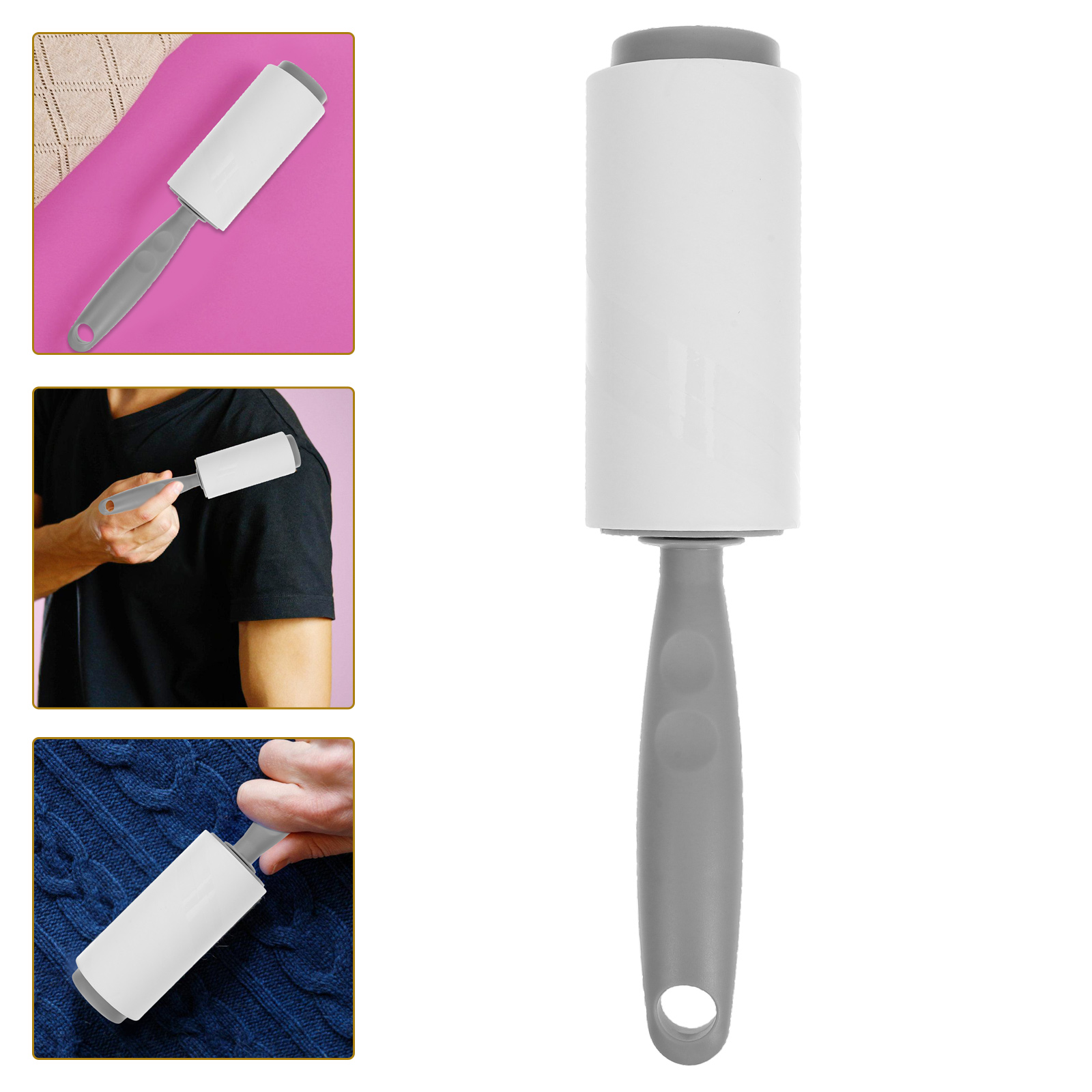 Caja de almacenamiento de pegatinas de dinero oculto para coche, cepillo oculto portátil (blanco), rodillos de pelusa, lata secreta, compartimentos de plástico, 1 ud.