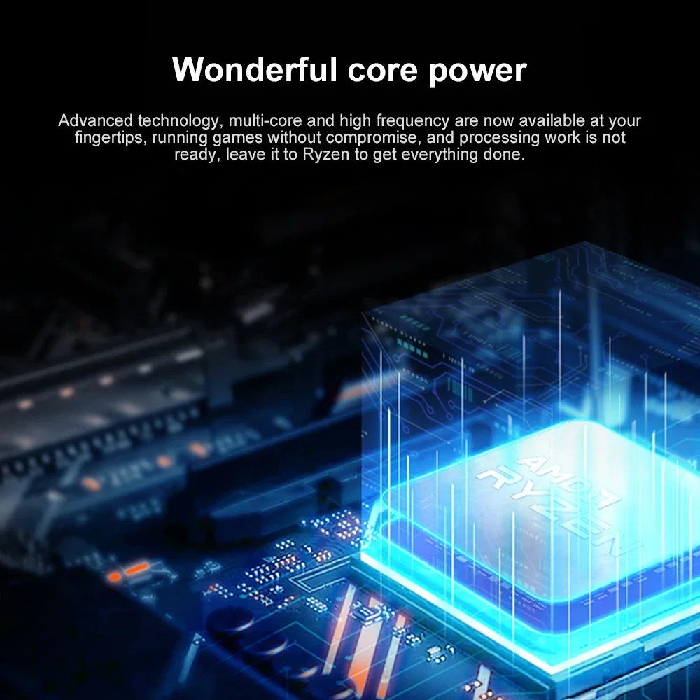 Processador AMD Ryzen 5 5500 R5 5500 3,6 GHz 6 núcleos e 12 threads 7NM L3 = 16M 100- 000000457   Soquete AM4 Sem Ventilador