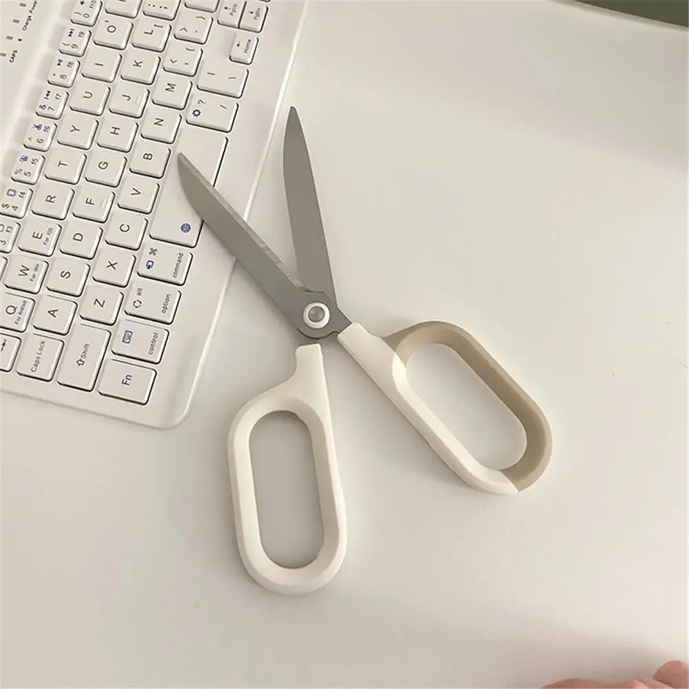 かわいい安全はさみ、ペーパーカッター、学生文具、オフィス、家庭用品、スクラップブッキングクラフト1個。