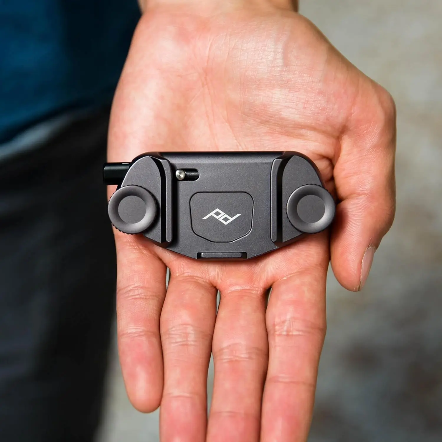 Capture Camera Clip V3, Black with Plate, Holds DSLR, Compact and Point and Shoot Bodies, Secure, Stable and Accessible