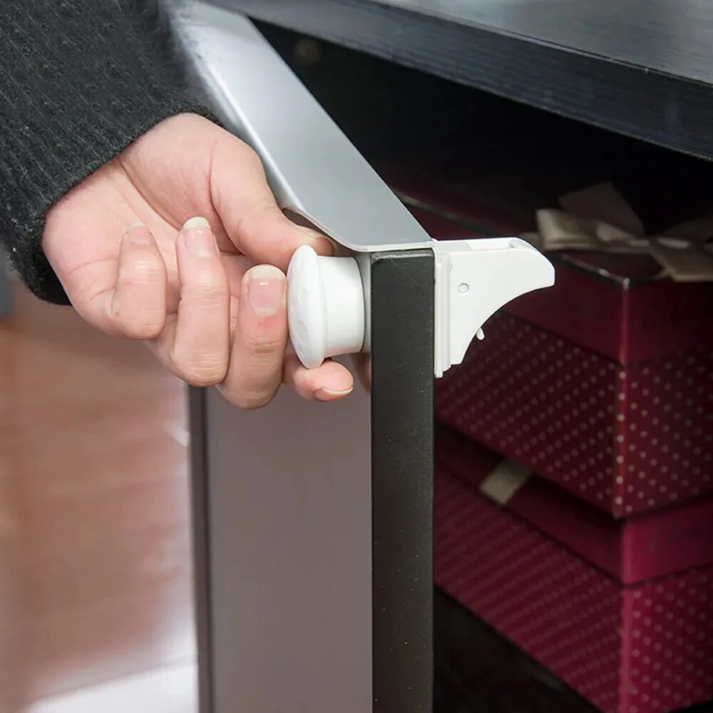 Babyveiligheidsslot Onzichtbaar slot Kinderbeveiliging Lade Klink Kastdeur Magnetisch kinderveiligheidsslot Limiter Kinderbescherming
