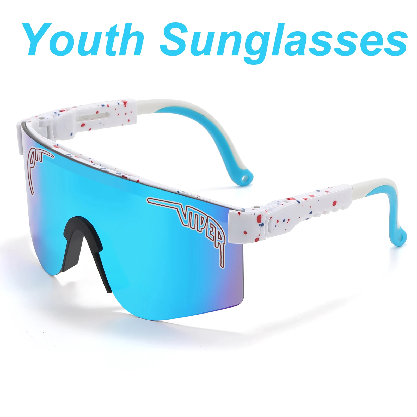 Gafas de sol para jóvenes, gafas de sol Pit Viper para niños y niñas, gafas de sol de cabeza pequeña para adultos, hombres y mujeres, gafas para ciclismo al aire libre, gafas para conducir, deporte