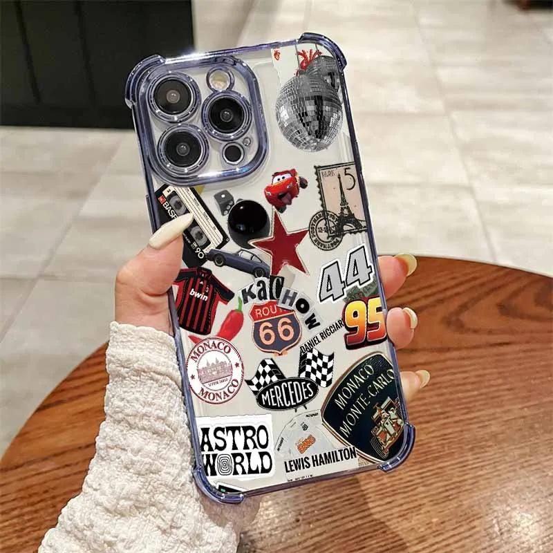 Mobil Keren McQueens untuk OPPO Realme C75 C55 C53 C51 C35 C33 C31 C21 C20 C15 C11 14 13 11 9 5 Narzo 50 N53 Casing Ponsel